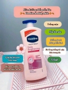 Dưỡng trắng body Vaseline hồng của Mỹ 725ml