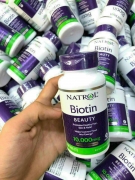 Viên uống mọc tóc Natrol Biotin của Mỹ 100 viên