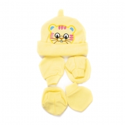 Bộ nón kèm bao tay chân thêu