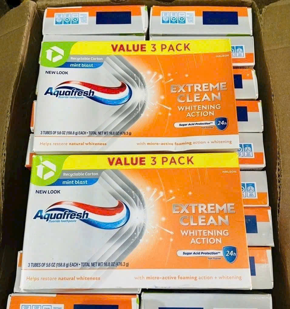 Kem đánh răng Aquafresh Extreme Clean Whitenining